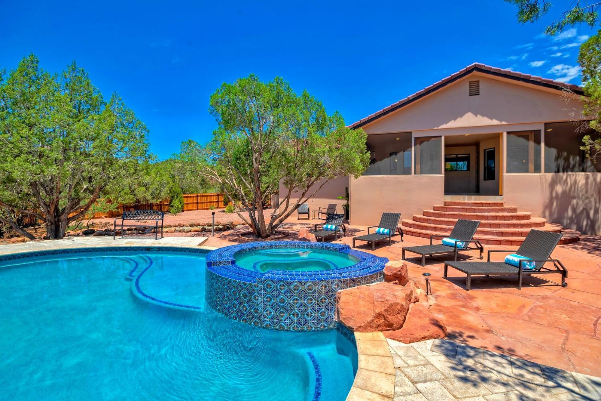 Sedona'S Paradise Found, Saltwater Pool And Hot Tub, Private Oasis! エクステリア 写真