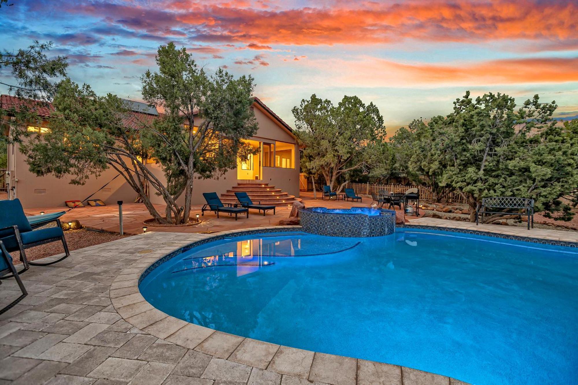 Sedona'S Paradise Found, Saltwater Pool And Hot Tub, Private Oasis! エクステリア 写真