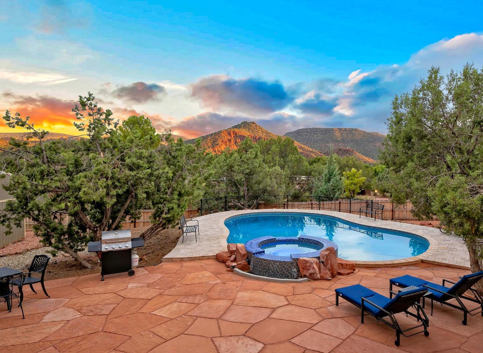Sedona'S Paradise Found, Saltwater Pool And Hot Tub, Private Oasis! エクステリア 写真