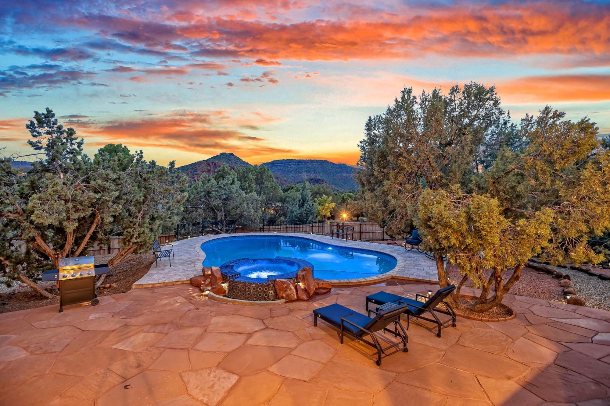 Sedona'S Paradise Found, Saltwater Pool And Hot Tub, Private Oasis! エクステリア 写真